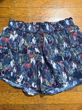 ree People Movement In the Wild Printed Cargo Shorts